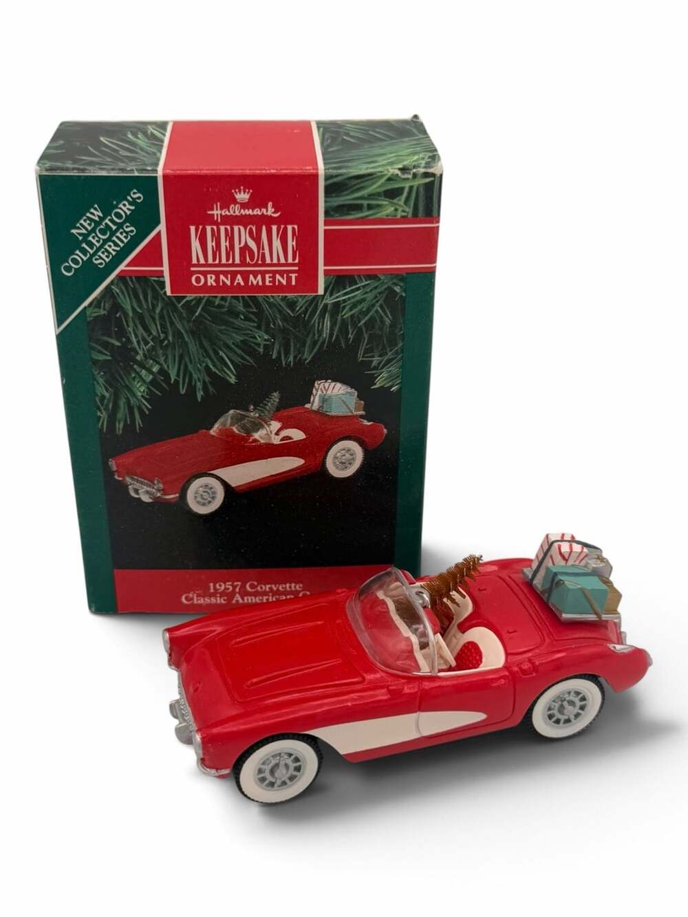 Hallmark Keepsake Ornament 1957 Corvette Classic American Cars 1991